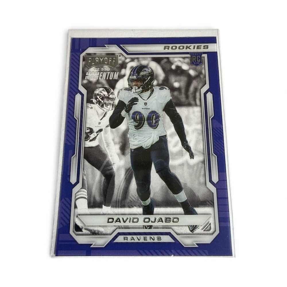 2022 Panini Chronicles - Playoff Momentum Rookies David Ojabo #PMR-33 Blue...